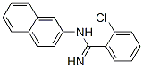 o-Chloro-N-(2-naphtyl)benzamidine CAS#: 23564-76-3