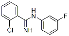 o-Chloro-N-(m-fluorophenyl)benzamidine CAS#: 23564-72-9