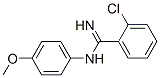 o-Chloro-N-(p-methoxyphenyl)benzamidine CAS#: 23564-74-1