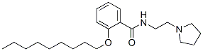 o-(Nonyloxy)-N-[2-(1-pyrrolidinyl)ethyl]benzamide CAS#: 10261-49-1