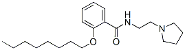 o-(Octyloxy)-N-[2-(1-pyrrolidinyl)ethyl]benzamide CAS#: 13431-48-6