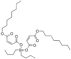 octyl (Z,Z)-6,6-dibutyl-4,8,11-trioxo-5,7,12-trioxa-6-stannaicosa-2,9-dienoate CAS#: 17036-31-6