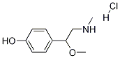 (+/-)-p-[1-Methoxy-2-(methylamino)ethyl]phenol hydrochloride CAS#: 15096-17-0