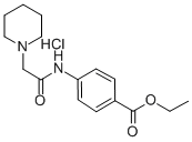 p-(2-Piperidinoacetamido)benzoic acid ethyl ester hydrochloride CAS#: 106360-45-6