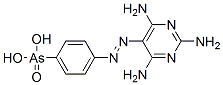 [p-(2,4,6-Triamino-5-pyrimidinylazo)phenyl]arsonic acid CAS#: 100311-01-1