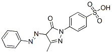 p-[4,5-dihydro-3-methyl-5-oxo-4-(phenylazo)-1H-pyrazol-1-yl]benzenesulphonic acid CAS#: 25739-63-3