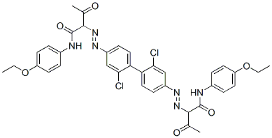 p-Acetoacetophenetidide, 2,2''-((2,2'-dichloro-4,4'-biphenylylene)bis(azo))bis- CAS#: 20139-66-6