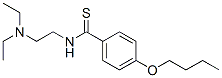 p-Butoxy-N-[2-(diethylamino)ethyl]thiobenzamide CAS#: 16531-31-0