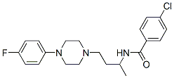 p-Chloro-N-[3-[4-(p-fluorophenyl)-1-piperazinyl]-1-methylpropyl]benzamide CAS#: 27338-62-1