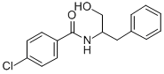 p-Chloro-N-(alpha-(hydroxymethyl)phenethyl)benzamide CAS#: 19071-58-0