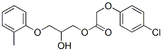 (p-Chlorophenoxy)acetic acid 2-hydroxy-3-(o-tolyloxy)propyl ester CAS#: 17753-06-9