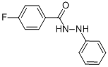 p-Fluorobenzoic acid 2-phenylhydrazide CAS#: 1496-02-2