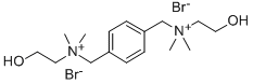 (p-Phenylenedimethylene)bis((2-hydroxyethyl)dimethylammonium bromide) CAS#: 101710-65-0