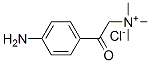 (p-aminophenacyl)trimethylammonium chloride CAS#: 24293-73-0