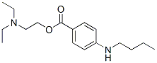 p-(butylamino)benzoic acid-2-(diethylamino)ethyl ester CAS#: 12738-75-9