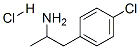 p-chloro-alpha-methyl-phenethylamin hydrochloride CAS#: 25356-95-0