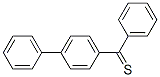 phenyl-(4-phenylphenyl)methanethione CAS#: 1450-32-4