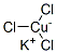 potassium trichlorocuprate(1-) CAS#: 13877-25-3
