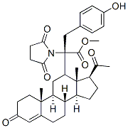 progesterone 12-succinyltyrosine methyl ester CAS#: 110988-79-9
