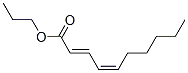 propyl (2E,4Z)-2,4-decadienoate CAS#: 28316-62-3