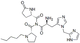 pyroglutamyl-((N3)-imidazolylmethyl)-histidyl-n-amylprolinamide CAS#: 107810-09-3