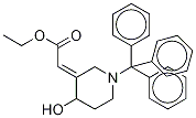 rac- (2E)-3-[(Ethoxycarbonyl)Methylene]-1-trityl-4-piperidinol CAS#: 239466-40-1
