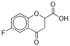rac-6-Fluoro-3,4-dihydro-4-oxo-2H-1-benzopyran-2-carboxylic Acid CAS#: 105300-40-1