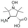 rac trans-3-Amino-1-oxyl-2,2,5,5-tetramethylpyrrolidine-4-carboxylic Acid CAS#: 15871-58-6