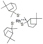 rhodium(3+) 2,6,6-trimethylbicyclo[3.1.1]heptane-2-thiolate CAS#: 100432-50-6