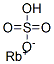 rubidium hydrogen sulphate CAS#: 15587-72-1