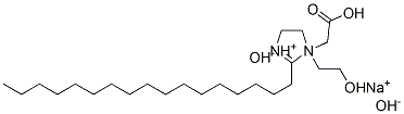 sodium 1-(carboxymethyl)-2-heptadecyl-4,5-dihydro-1-(2-hydroxyethyl)-1H-imidazolium hydroxide CAS#: 13039-27-5