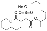 sodium 1,4-bis(1-methylheptyl) 2-sulphonatosuccinate CAS#: 20727-33-7