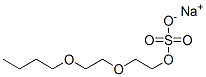 sodium 2-(2-butoxyethoxy)ethyl sulphate CAS#: 22031-09-0