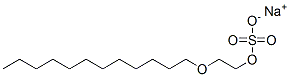 sodium 2-(dodecyloxy)ethyl sulphate CAS#: 15826-16-1