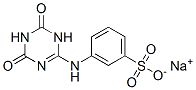 sodium 3-[(1,4,5,6-tetrahydro-4,6-dioxo-1,3,5-triazin-2-yl)amino]benzenesulphonate CAS#: 25807-84-5