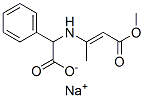sodium [(3-methoxy-1-methyl-3-oxo-1-propenyl)amino]phenylacetate CAS#: 2975-08-8