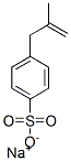 sodium 4-(2-methylprop-2-en-1-yl)benzenesulphonate CAS#: 1208-67-9