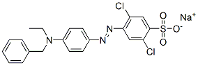 sodium 4-[[4-[benzyl(ethyl)amino]phenyl]azo]-2,5-dichlorobenzenesulphonate CAS#: 10214-07-0