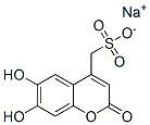 sodium 6,7-dihydroxy-2-oxo-2H-1-benzopyran-4-methylsulphonate CAS#: 19524-62-0