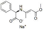 sodium (R)-[(3-methoxy-1-methyl-3-oxoprop-1-enyl)amino]phenylacetate CAS#: 13291-96-8