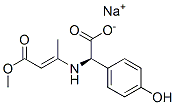 sodium (R)-(4-hydroxyphenyl)[(3-methoxy-1-methyl-3-oxoprop-1-enyl)amino]acetate CAS#: 26787-84-8