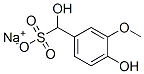 sodium alpha,4-dihydroxy-3-methoxytoluene-alpha-sulphonate CAS#: 19473-05-3
