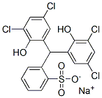 sodium o-[bis(3,5-dichloro-2-hydroxyphenyl)methyl]benzenesulphonate CAS#: 25942-40-9