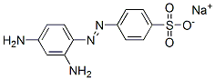 sodium p-[(2,4-diaminophenyl)azo]benzenesulphonate CAS#: 10190-66-6