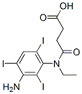 succinic acid mono-3-amino-2,4,6-triiodo-N-ethylanilide CAS#: 1634-73-7