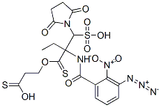 sulfosuccinimidyl-2-(3-azido-2-nitrobenzamido)ethyl-1,3'-dithiopropionate CAS#: 112820-42-5