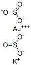 sulphurous acid, gold potassium salt CAS#: 28600-36-4