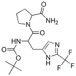 tert-Butyl 2-[2-(aminocarbonyl)-1-pyrrolidinyl]-2-oxo-1-([2-(trifluoro methyl)-1H-imidazol-5-yl]methyl)ethylcarbamate CAS#: 105751-69-7