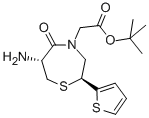 tert-Butyl (2S,6R)-6-amino-5-oxo-2-(2-thienyl)perhydro-1,4-thiazepine-4-acetate CAS#: 112968-38-4