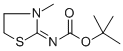 tert-Butyl N-(3-methyl-2-thiazolidinylidene)carbamate CAS#: 100836-63-3